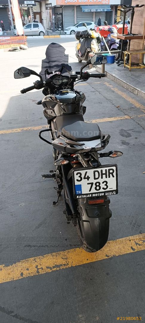 Sahibinden Bajaj Pulsar 200 NS ABS 2020 Model İstanbul 9.000 km Siyah