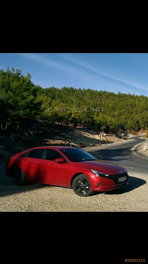Sahibinden Hyundai Elantra 1.6 MPI Smart 2021 Model Mersin 70.701 km Kırmızı 1