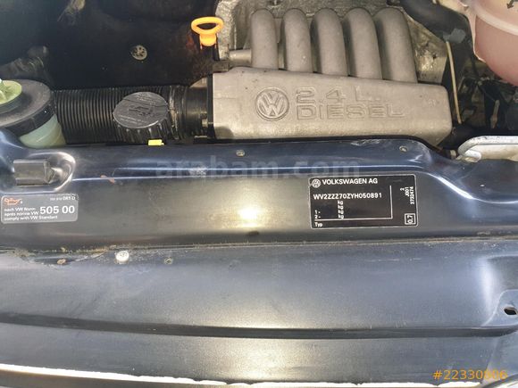 YAVUZOGLU OTOMOTIV Volkswagen Transporter 2.4 2000 Model Çanakkale