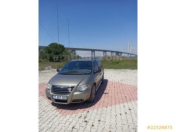Sahibinden Chrysler Grand Voyager 2.8 CRD Limited 2004 Model (Kral sahalara iniyor)