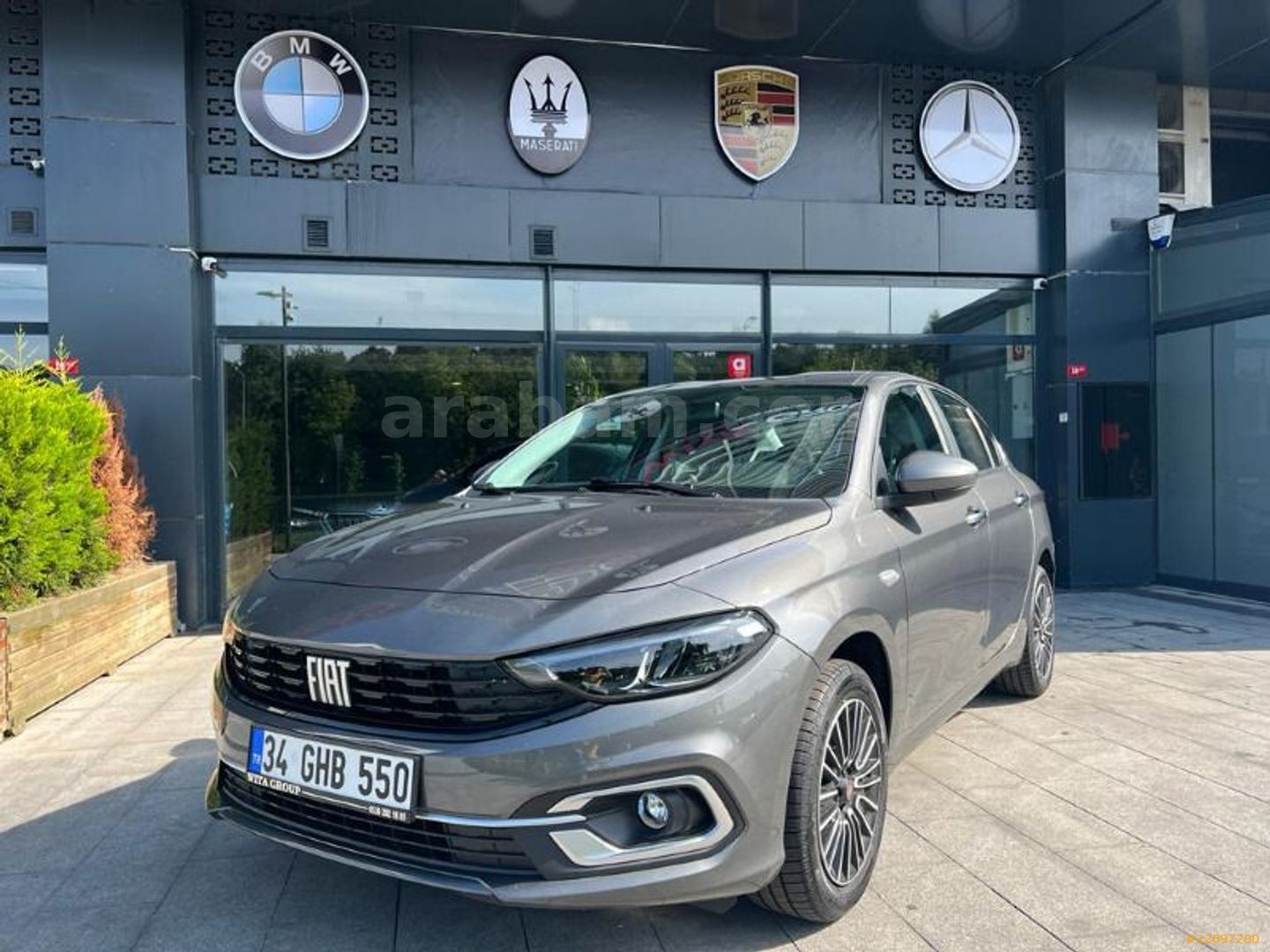 Galeriden Fiat Egea 1.4 Fire Urban 2023 Model İstanbul 6.001 km Gri