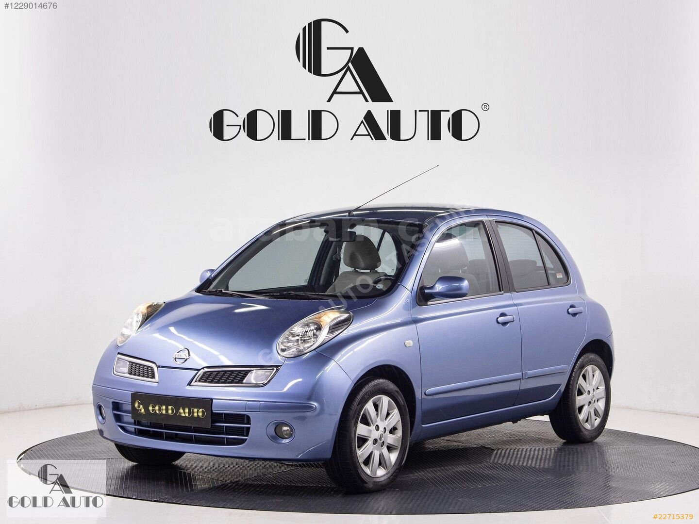Galeriden Nissan Micra 1.2 Tekna 2008 Model İstanbul 104.000 km Mavi 6