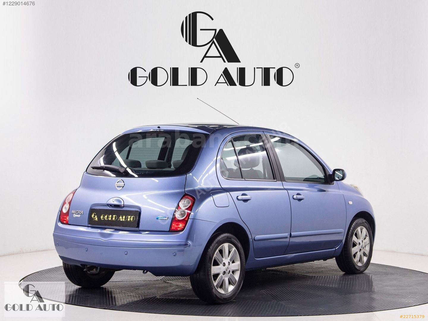 Galeriden Nissan Micra 1.2 Tekna 2008 Model İstanbul 104.000 km Mavi 7