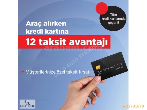 KREDİ KARTINA 12TAKSİT 3AY 5.000KM MOTOR ŞANZIMAN GARANTİLİ !