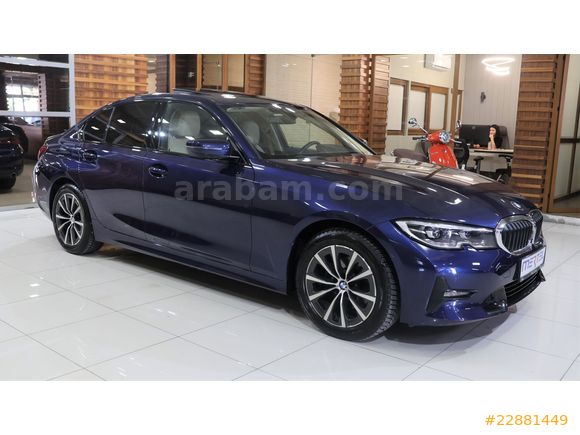 De la galería BMW Serie 3 320i Primera Edición Sport Line 2019 Modelo İzmir 24.000 km Azul oscuro - 22881449 |  micoche.com