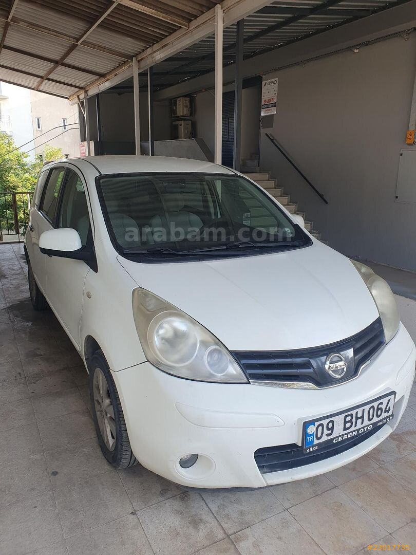 Galeriden Nissan Note 1.5 dCi Tekna 2011 Model Aydın 320.000 km Beyaz 2