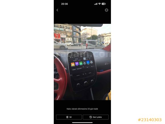 Sahibinden Renault Clio 1.2 Joy 2014 Model 