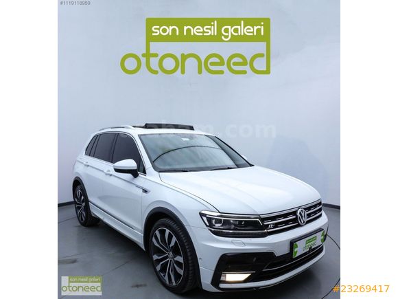 Volkswagen TİGUAN - 2.0 TDI 4 MOTİON İÇ DIŞ R-LİNE-2017