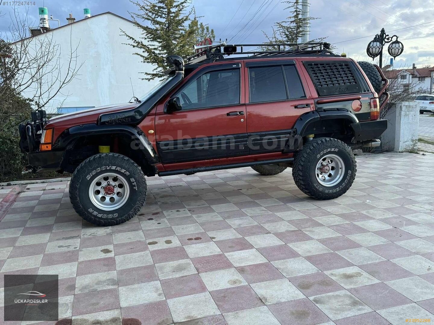 Galeriden Jeep Grand Cherokee 5.2 Limited 1997 Model Konya 235.000 km Turuncu 2