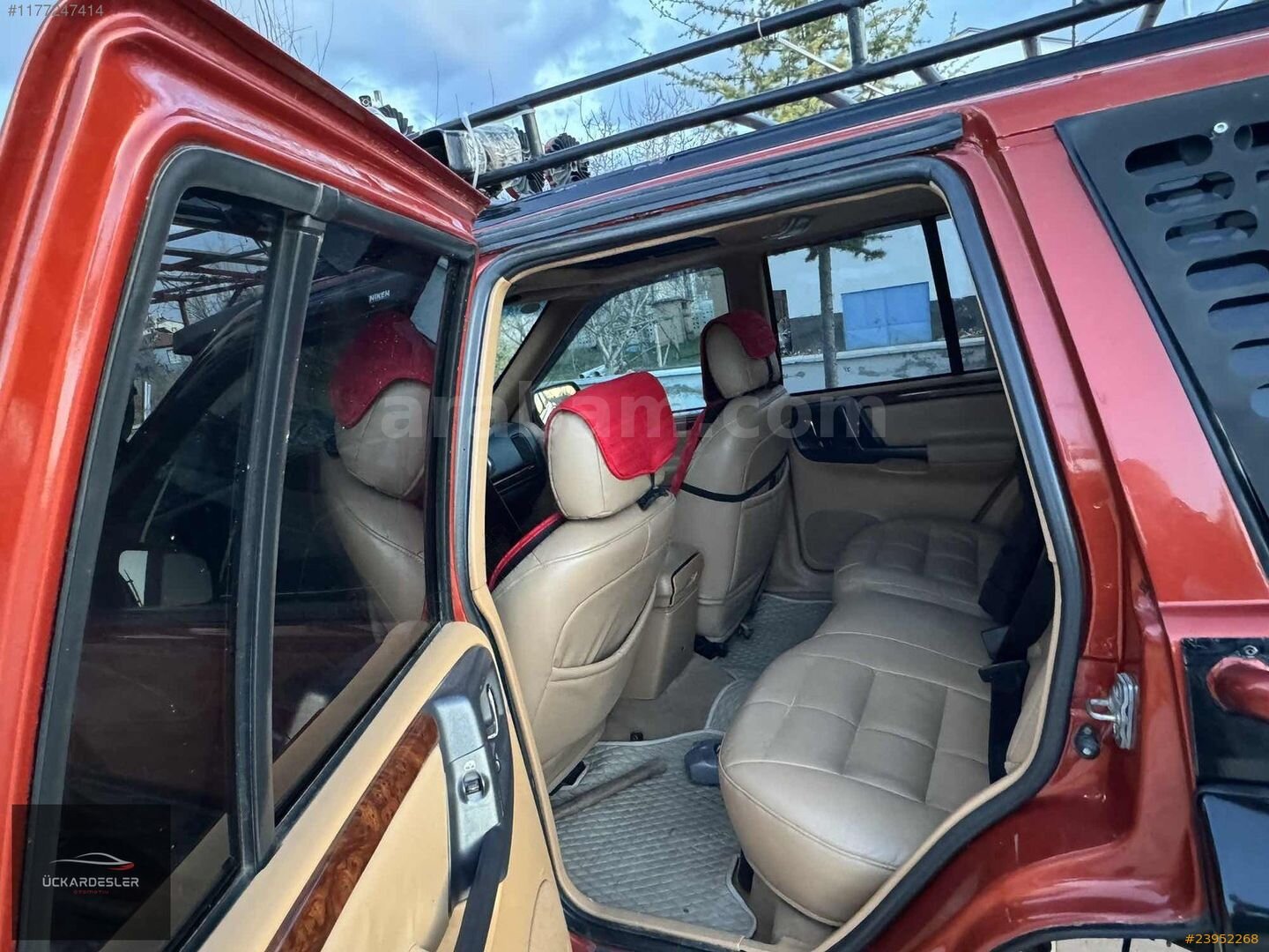 Galeriden Jeep Grand Cherokee 5.2 Limited 1997 Model Konya 235.000 km Turuncu 3