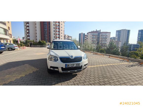 Sahibinden Skoda Yeti 1.6 TDI Ambition Greenline 2014 Model Ankara