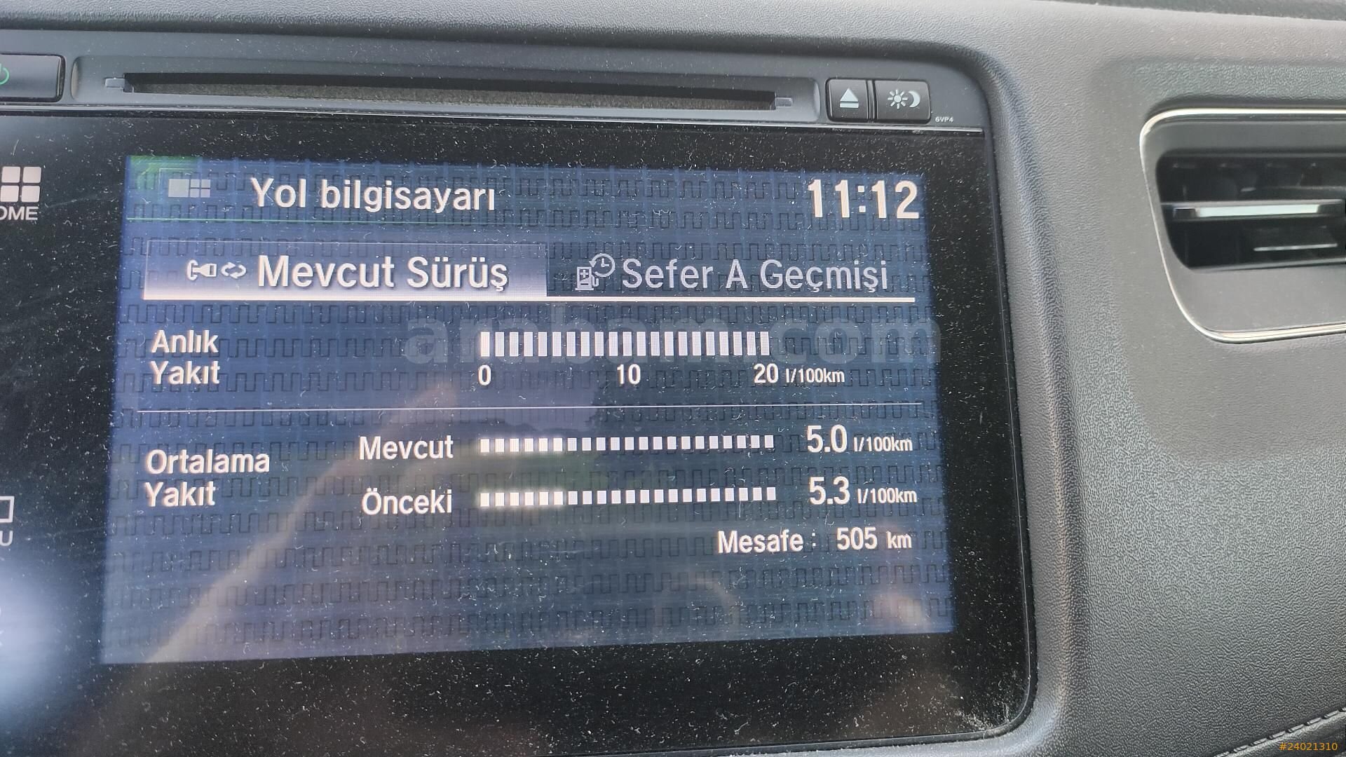 Sahibinden Honda HR-V 1.5 i-VTEC Executive 2017 Model Bursa 7