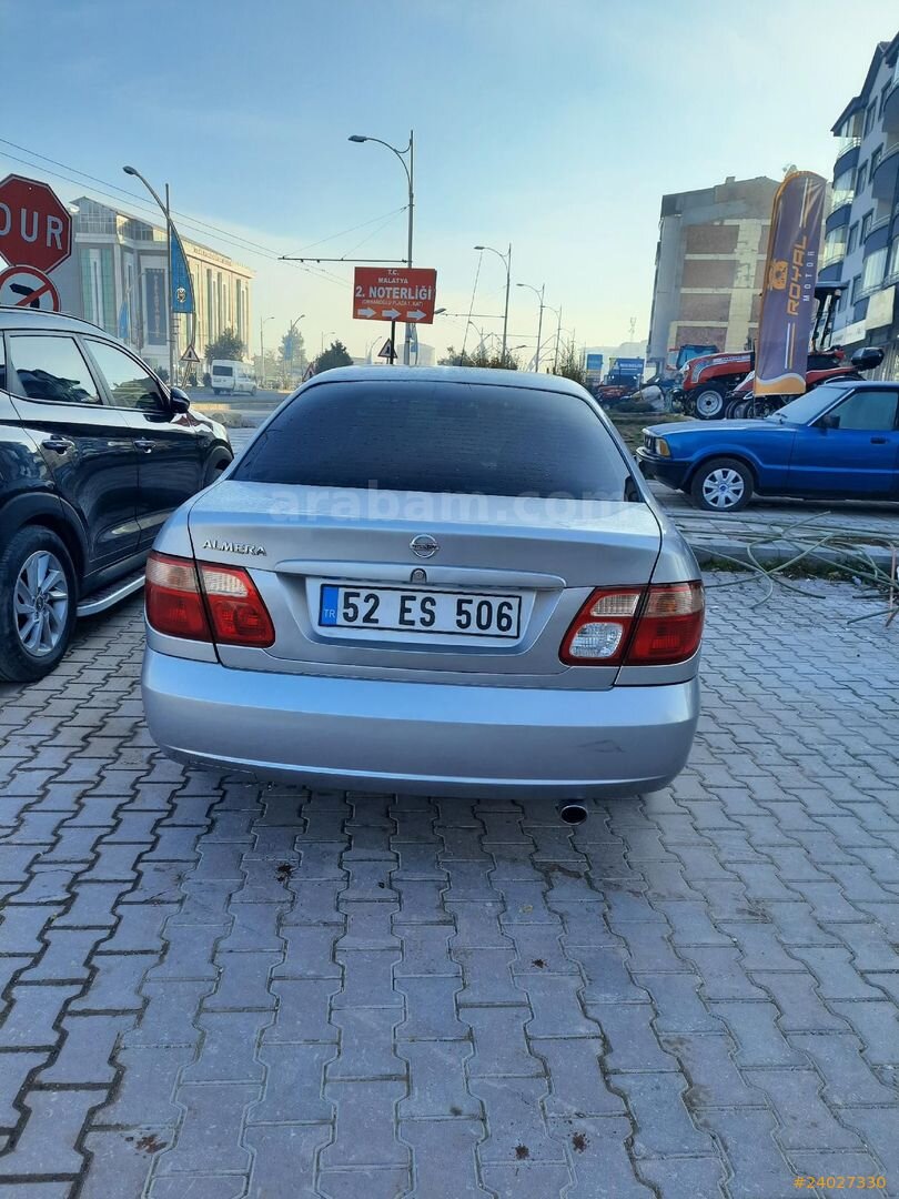 Sahibinden Nissan Almera 1.5 Tekna 2006 Model İstanbul 191.300 km Gri (Gümüş) 3