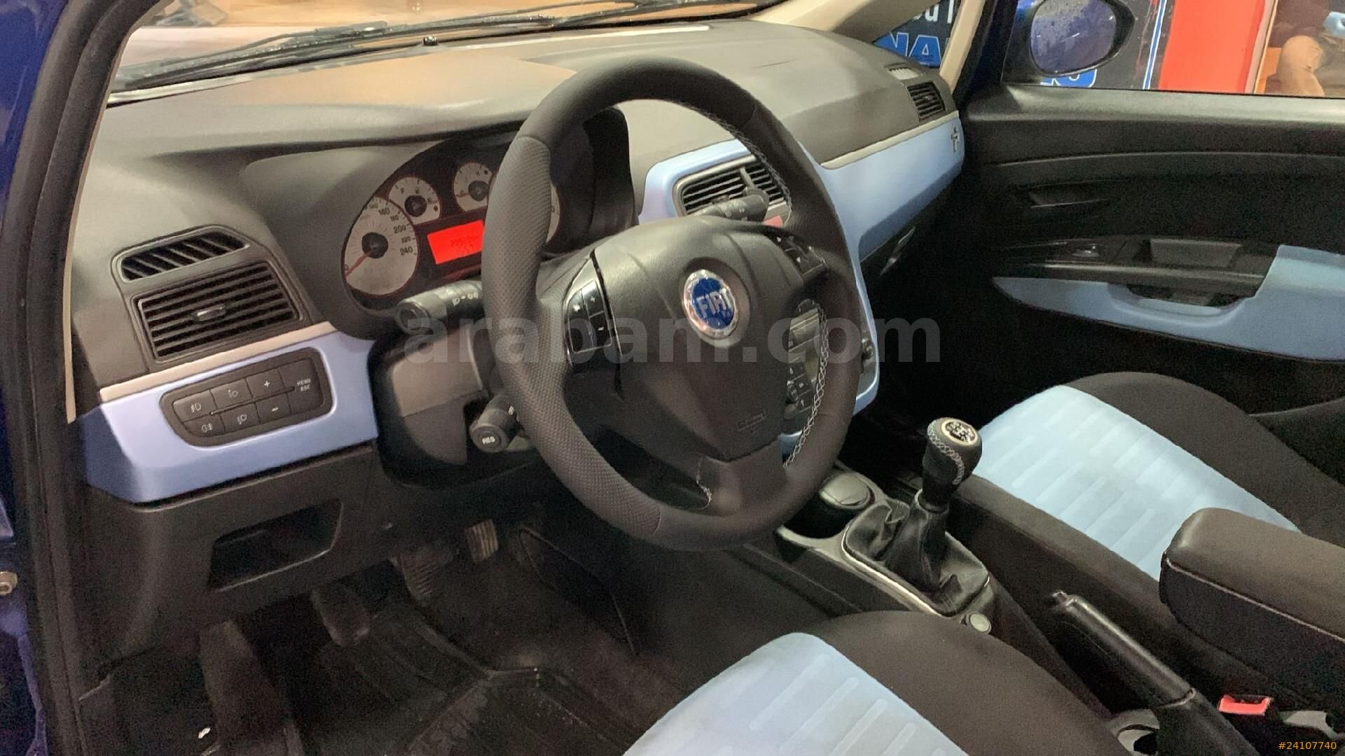 Sahibinden Fiat Punto 1.3 Multijet Dynamic 2006 Model İstanbul 245.558 km Mavi 5