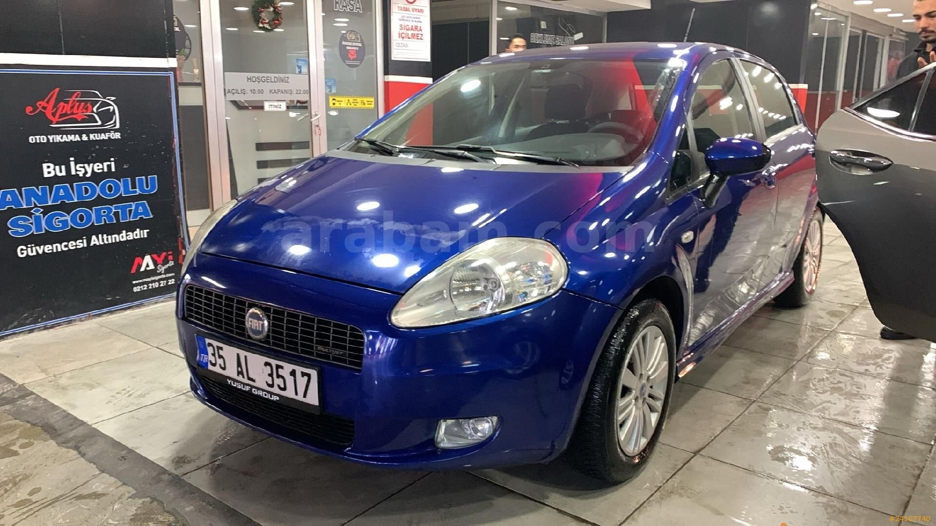 Sahibinden Fiat Punto 1.3 Multijet Dynamic 2006 Model İstanbul 245.558 km Mavi 3