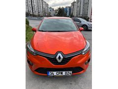 TRAMER YOK - DEĞİŞEN YOK - BOYA YOK - AİLE ARACI- TURUNCU CLİO 1.0 TCE 100 HP