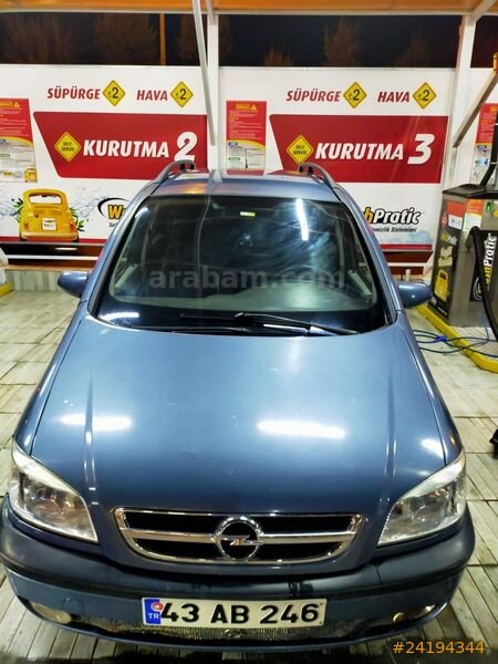Sahibinden Opel Zafira 1.6 GL 2000 Model İzmir 195.000 km Lacivert