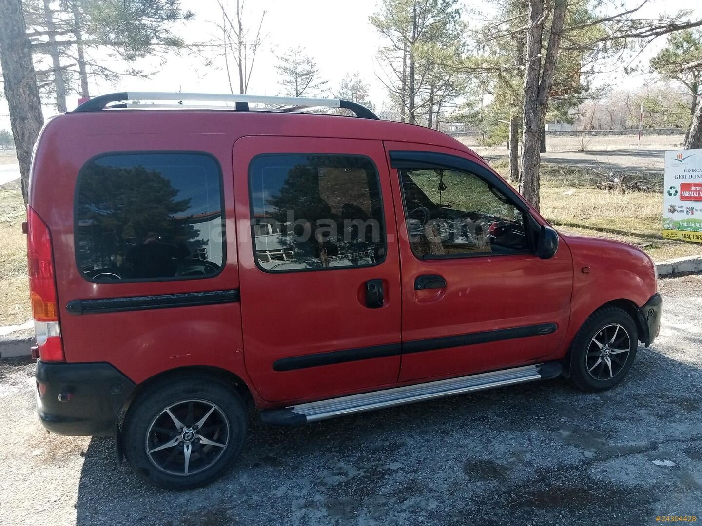 Sahibinden Renault Kangoo 1.9 D RN 2000 Model Erzincan 268.170 km Kırmızı 3