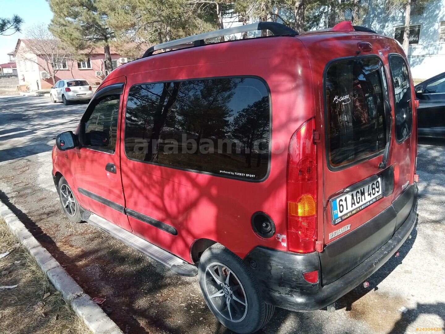 Sahibinden Renault Kangoo 1.9 D RN 2000 Model Erzincan 268.170 km Kırmızı 2