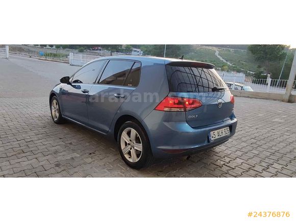 Sahibinden Volkswagen Golf 1.2 TSi Comfortline 2016 Model Manisa 124.000 km Mavi metalik 24376876 arabam