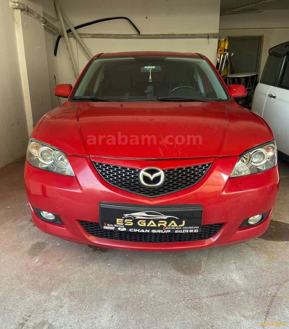 Sahibinden Mazda 3 1.6 Dynamic 2006 Model Bolu 301.000 km Kırmızı 1