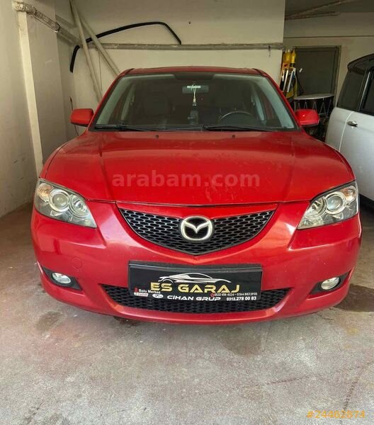 Sahibinden Mazda 3 1.6 Dynamic 2006 Model Bolu 301.000 km Kırmızı
