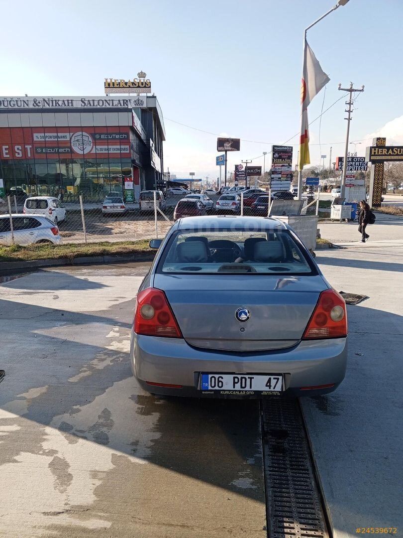 Sahibinden Geely Familia 1.5 Comfort 2009 Model Ankara 375.000 km Füme 4