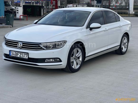 Sahibinden Volkswagen Passat 1.6 TDi BlueMotion Impression 2017 Model Boyasız Değişensiz  