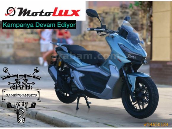 Galeriden Motolux WOW 150 2023 Model orum 0 km Mavi metalik