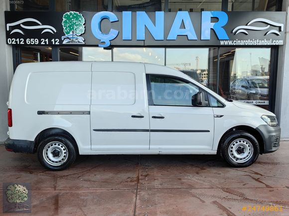 ÇINAR'DAN 2018 KLİMALI CADDY 2.0 TDİ MAXİ VAN HATASIZ %20 KDV