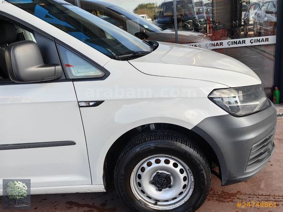 ÇINAR'DAN 2018 KLİMALI CADDY 2.0 TDİ MAXİ VAN HATASIZ %20 KDV