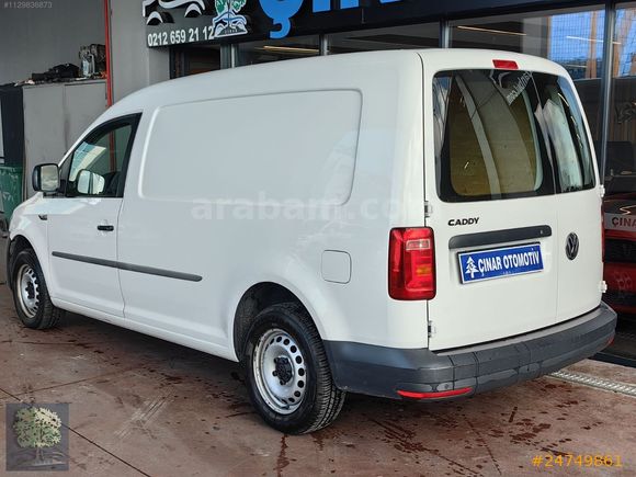 ÇINAR'DAN 2018 KLİMALI CADDY 2.0 TDİ MAXİ VAN HATASIZ %20 KDV