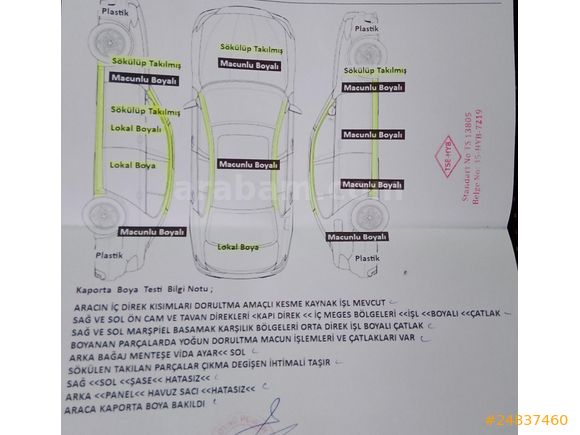 tramersiz düşük km yeni vize