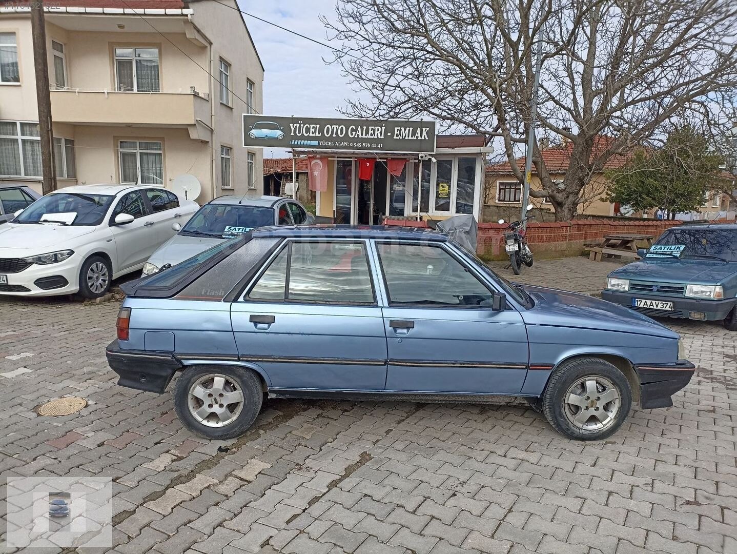 Galeriden Renault R 11 Flash 1992 Model Çanakkale 250.000 km Mavi 6