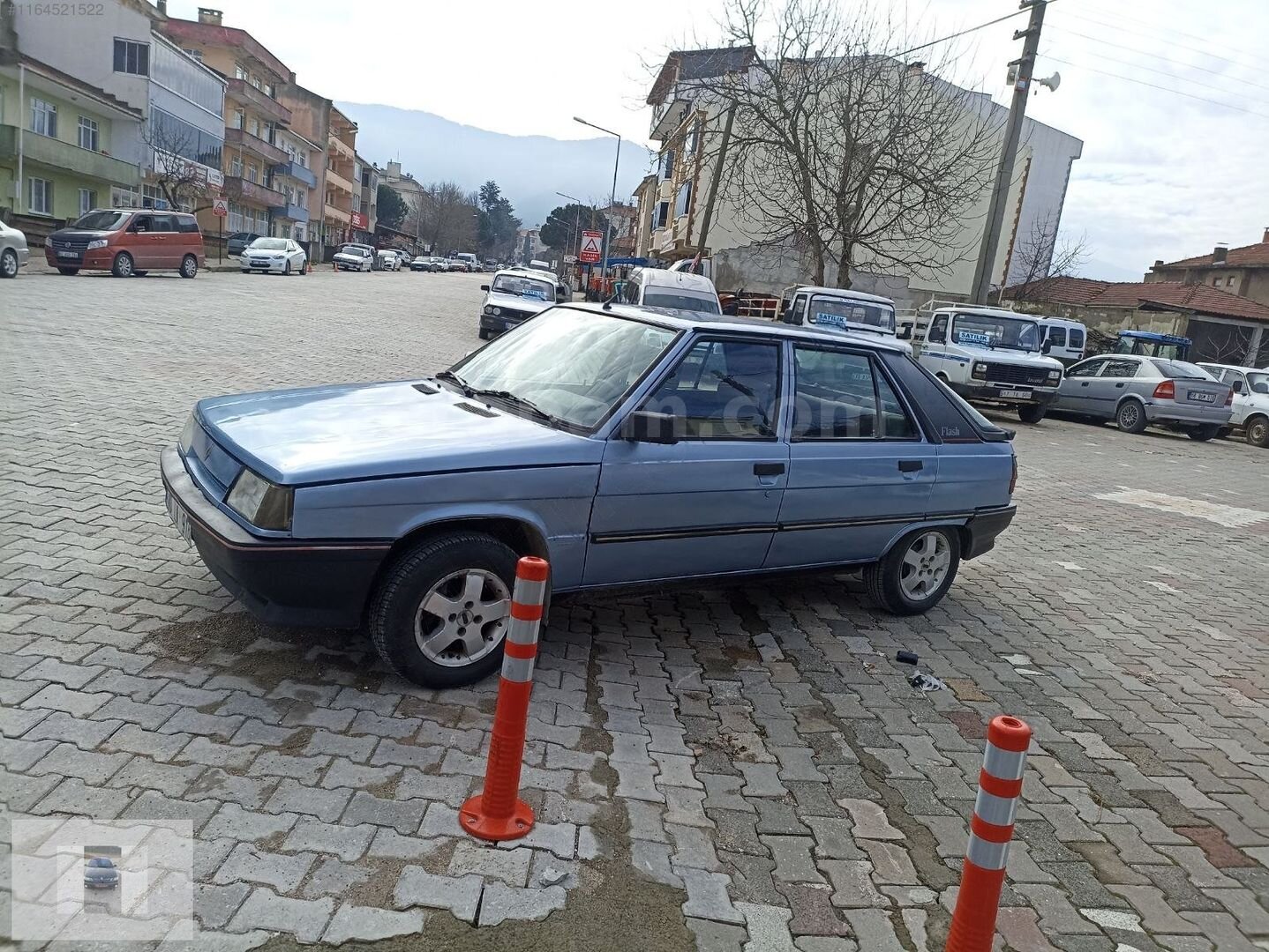 Galeriden Renault R 11 Flash 1992 Model Çanakkale 250.000 km Mavi 3