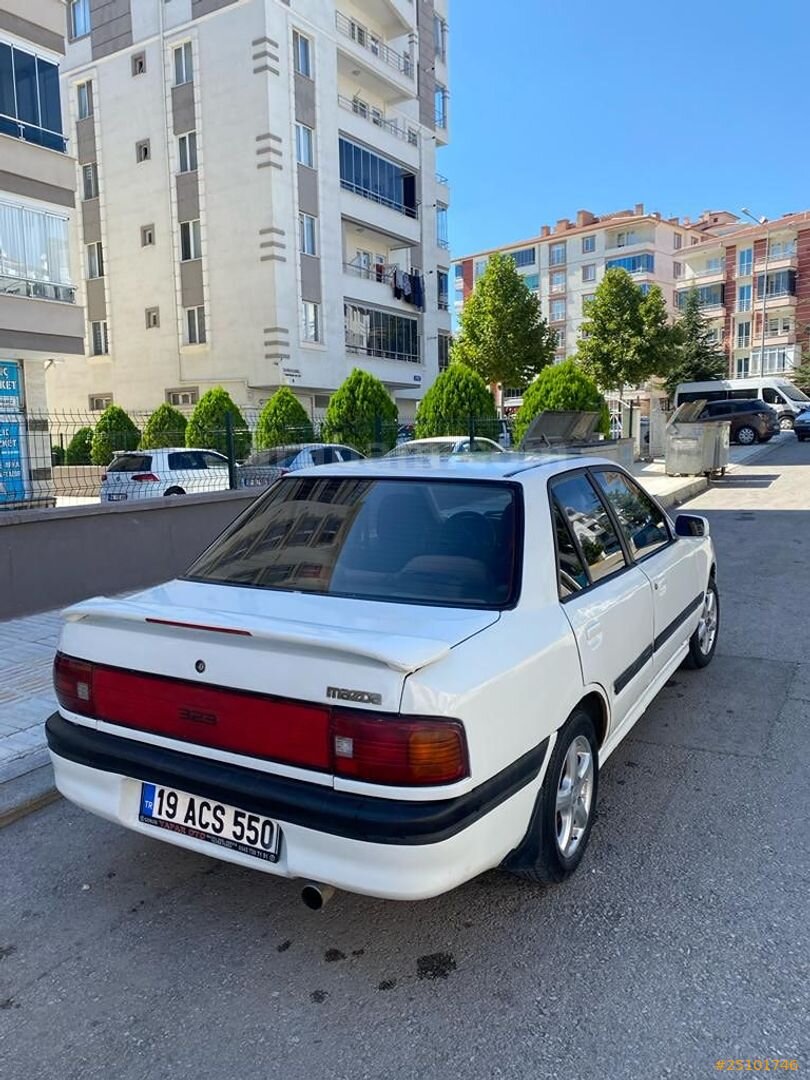 Sahibinden Mazda 323 1.6 GLX 1994 Model Çorum 255.000 km Beyaz 4