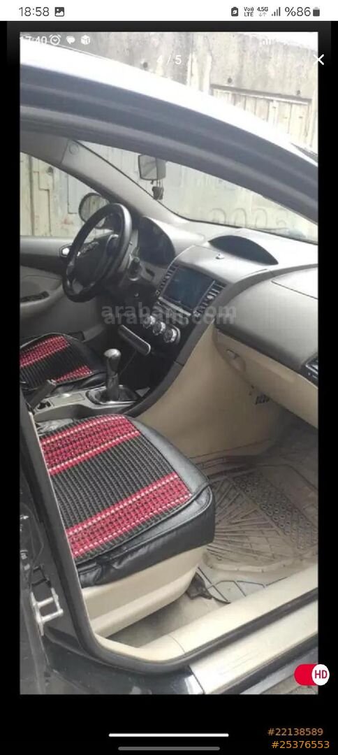 Sahibinden Chery Chance 1.6 Norma 2011 Model İstanbul 110.000 km Siyah 4