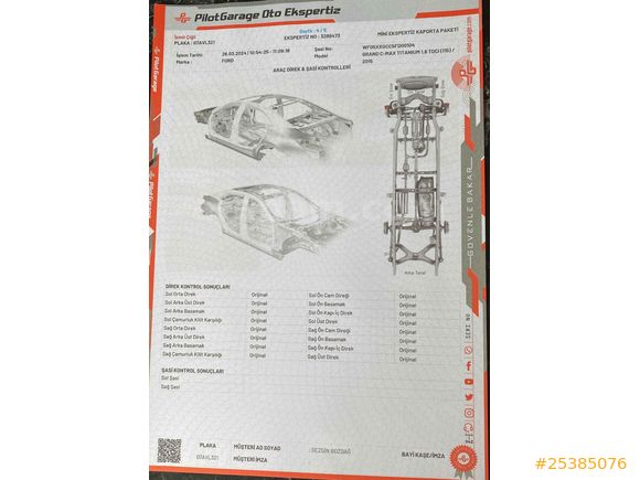Sahibinden Ford Focus 1.6 TDCi Titanium 2015 Model 