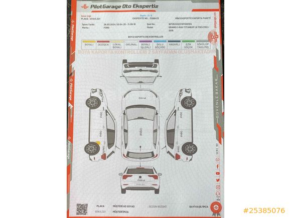 Sahibinden Ford Focus 1.6 TDCi Titanium 2015 Model 