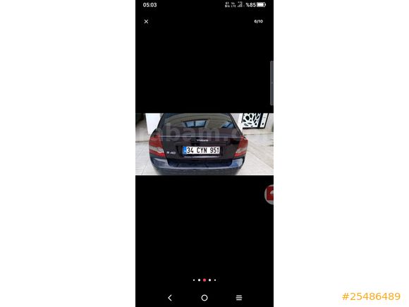 Sahibinden Volvo S40 2.0 D 2006 Model Kocaeli
