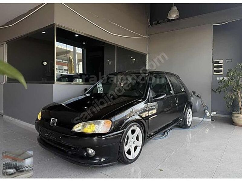 Galeriden Peugeot 106 GTI 2001 Model Kırklareli 240.000 km Siyah