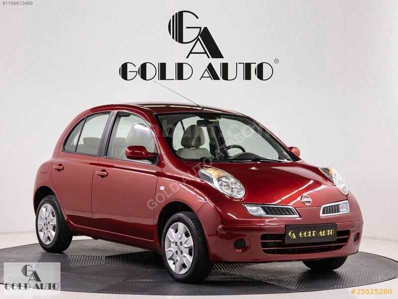 Galeriden Nissan Micra 1.2 Passion 2008 Model İstanbul 110.000 km Kırmızı