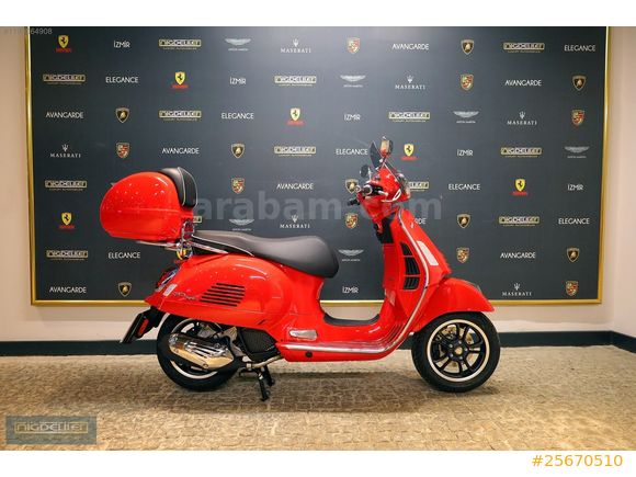 Galeriden Vespa GTS 125 Supersport 2024 Model İzmir 6.001 km
