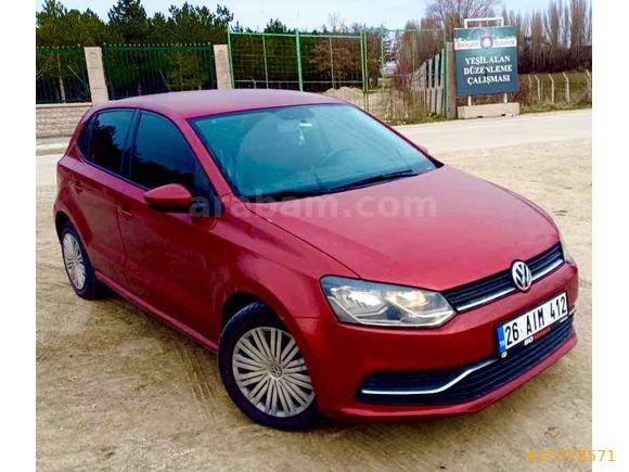 Sahibinden Volkswagen Polo 1.4 TDi Comfortline 2014 Model Eski ehir 156.000 km Bordo 25778571 arabam