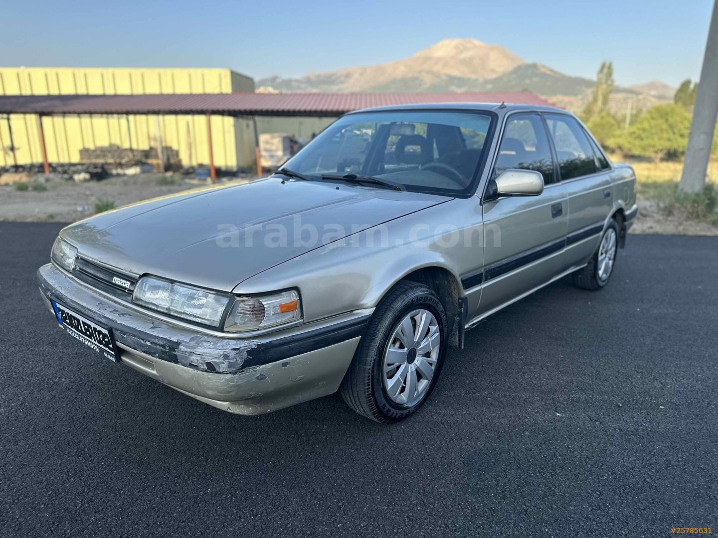 Galeriden Mazda 626 1.6 1990 Model Isparta 280.000 km Kahverengi