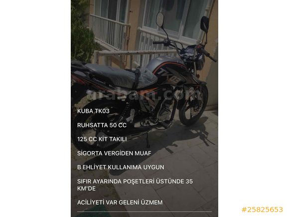 Sahibinden Kuba TK03 