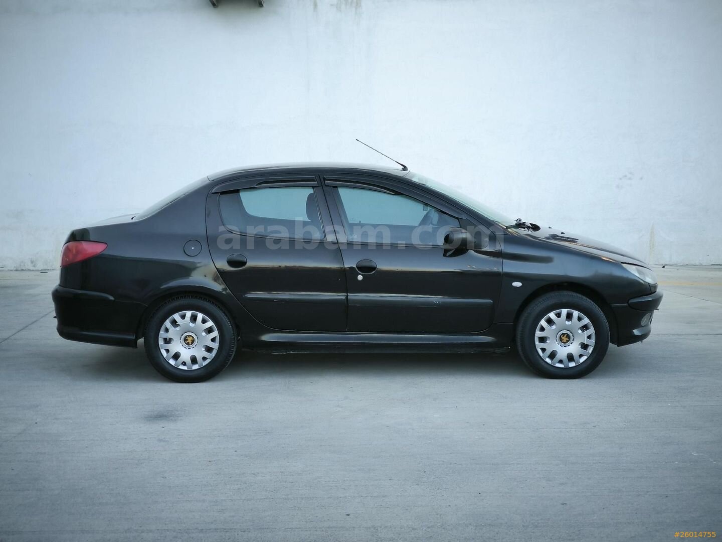 Galeriden Peugeot 206 1.4 Comfort 2009 Model İstanbul 159.000 km Siyah 2