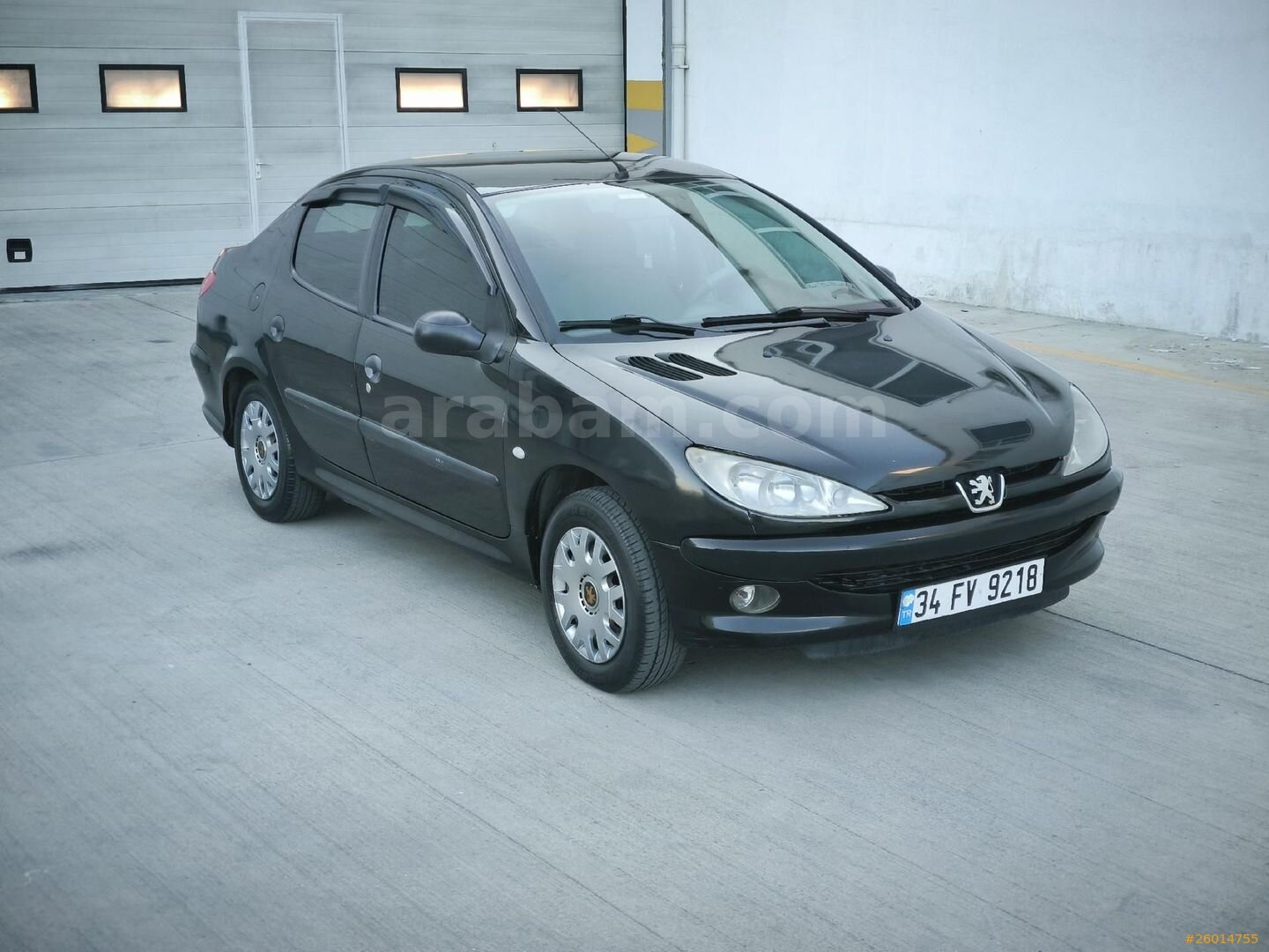 Galeriden Peugeot 206 1.4 Comfort 2009 Model İstanbul 159.000 km Siyah 1