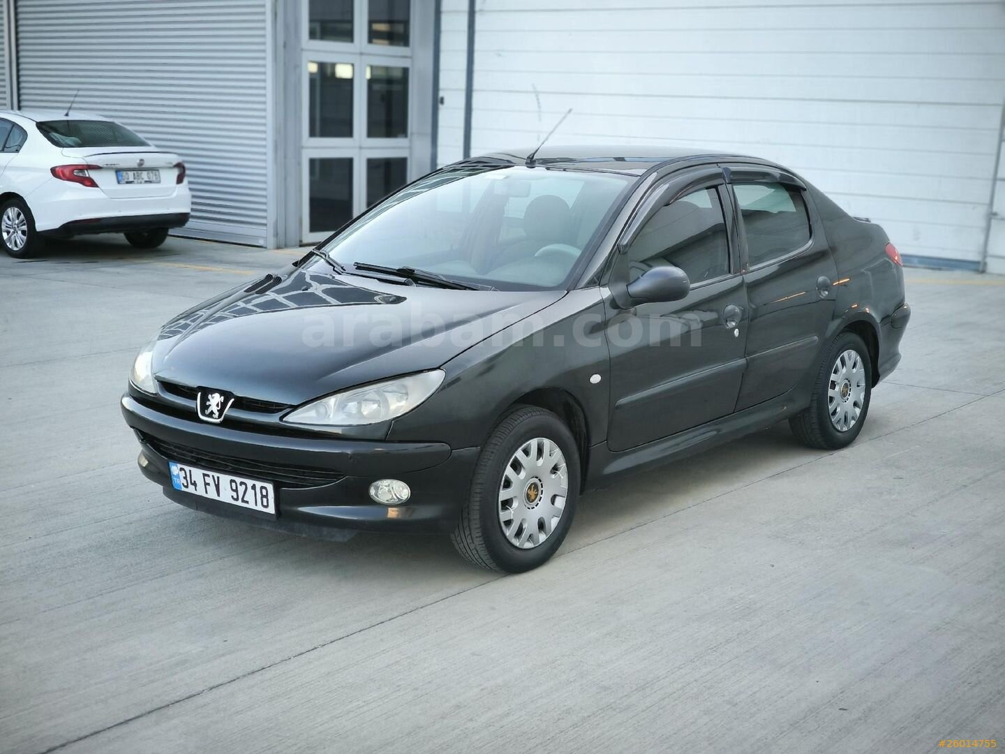 Galeriden Peugeot 206 1.4 Comfort 2009 Model İstanbul 159.000 km Siyah 4