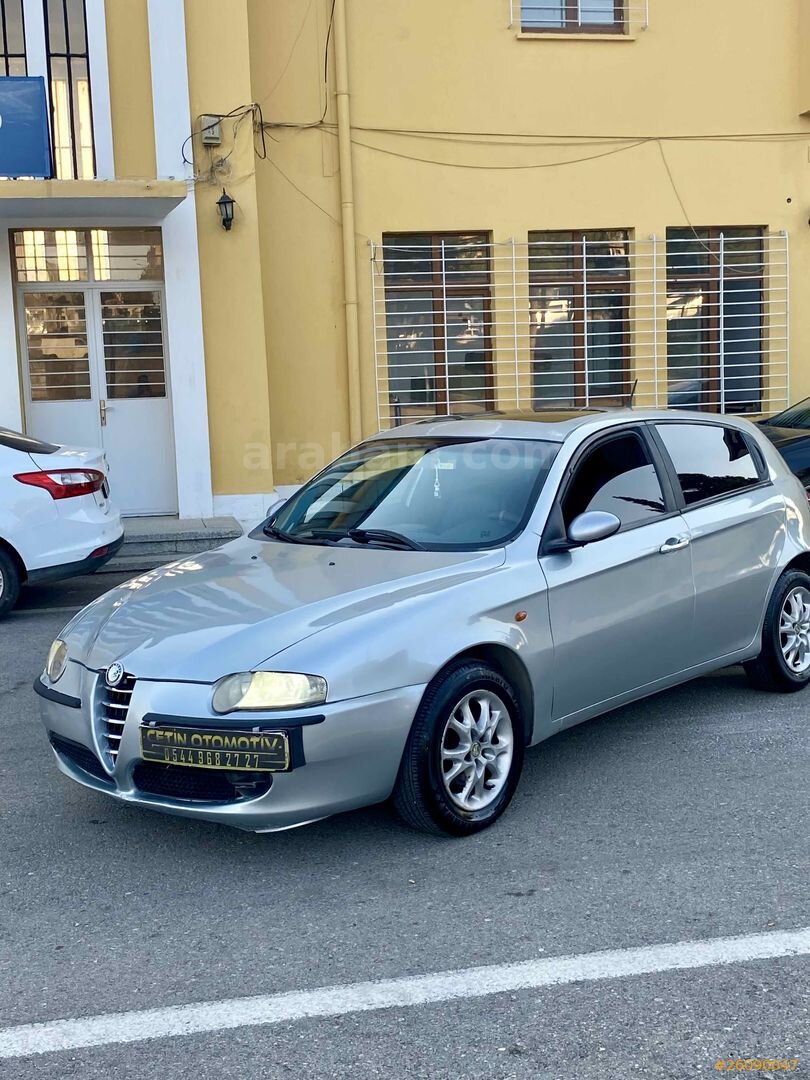 Galeriden Alfa Romeo 147 1.6 TS Progression 2003 Model Gaziantep 310.000 km Gri (Gümüş) 3